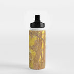 Odilon Redon "Trees on a yellow Background" Water Bottle Gallery Image 2