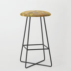 Odilon Redon "Trees on a yellow Background" Stool Gallery Image 1