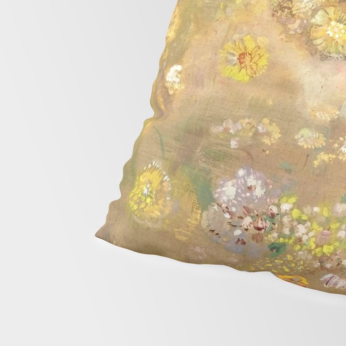 Odilon Redon "Trees on a yellow Background" Pillow Sham Gallery Image 4
