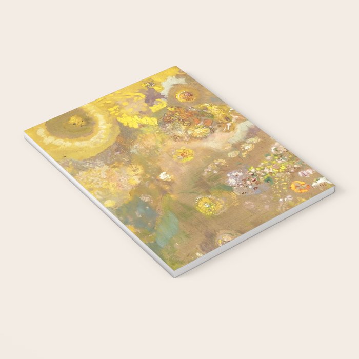 Odilon Redon "Trees on a yellow Background" Notebook Gallery Image 3