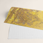 Odilon Redon "Trees on a yellow Background" Wrapping Paper Gallery Image 2