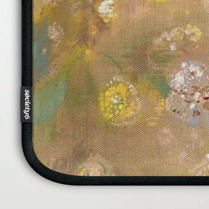 Odilon Redon "Trees on a yellow Background" Laptop Sleeve Gallery Image 3