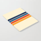 Mitsunari - Classic Retro Stripes Notebook Gallery Image 2