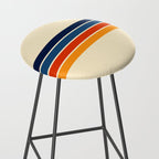 Mitsunari - Classic Retro Stripes Stool Gallery Image 2