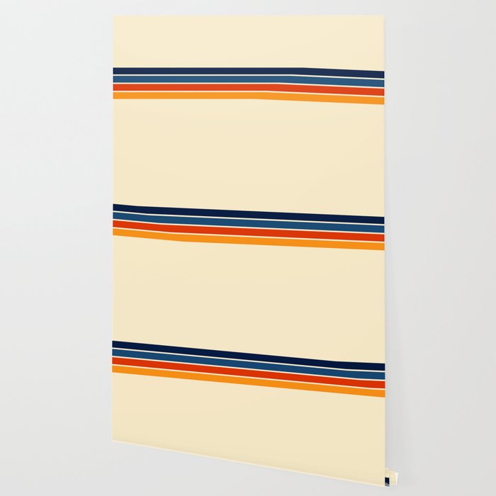 Mitsunari - Classic Retro Stripes Wallpaper Gallery Image 2