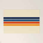 Mitsunari - Classic Retro Stripes Welcome Mat Gallery Image 1