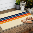 Mitsunari - Classic Retro Stripes Outdoor Rug Gallery Image 2
