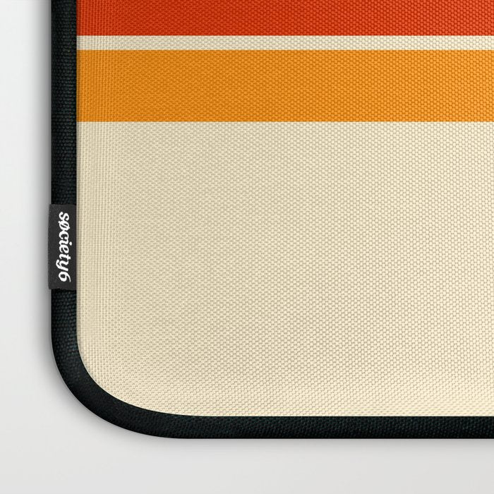 Mitsunari - Classic Retro Stripes Laptop Sleeve Gallery Image 3