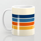 Mitsunari - Classic Retro Stripes Coffee Mug Gallery Image 3