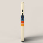 Mitsunari - Classic Retro Stripes iPhone Case Gallery Image 2
