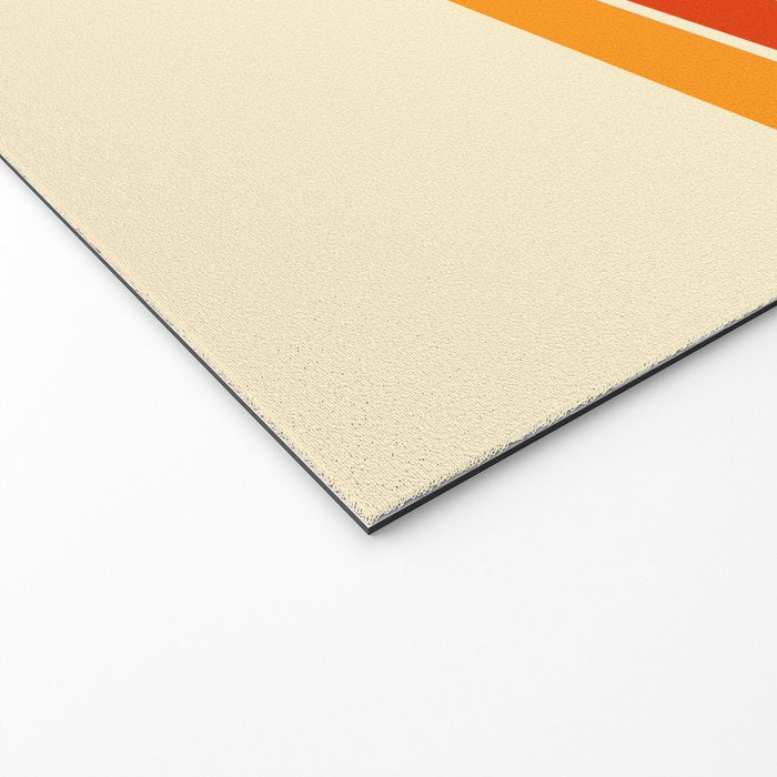 Mitsunari - Classic Retro Stripes Welcome Mat Gallery Image 2