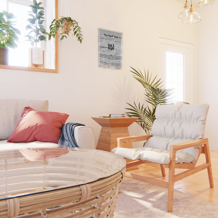The Good Times Vol. 1, No. 1 / Newspaper with only good news Wall Hanging Gallery Image 2