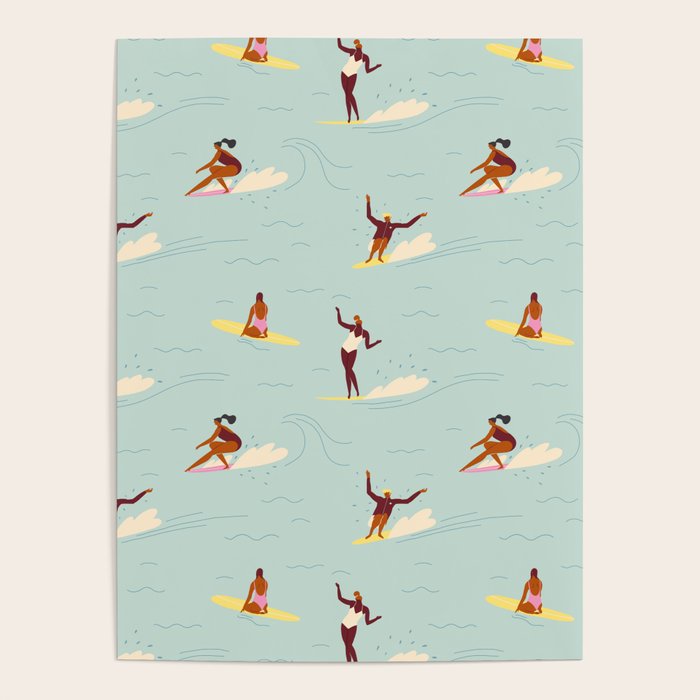 Waikiki beach Poster Gallery Image 1