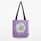 Sagittarius Snow Globe Tote Bag Gallery Image 2
