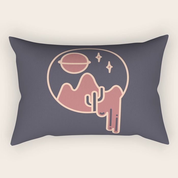 YOU ME AND THE STARS Rectangular Pillow Gallery Image 1