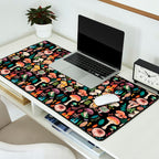 Mushroom heart Desk Mat Gallery Image 2