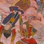 Antique Persian Art Battle Scene Coffee Mug Gallery Image 2