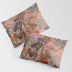 Antique Persian Art Battle Scene Pillow Sham Gallery Image 3