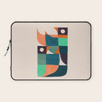 Two birds dancing Laptop Sleeve Gallery Image 1