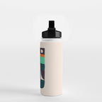 Two birds dancing Water Bottle Gallery Image 2