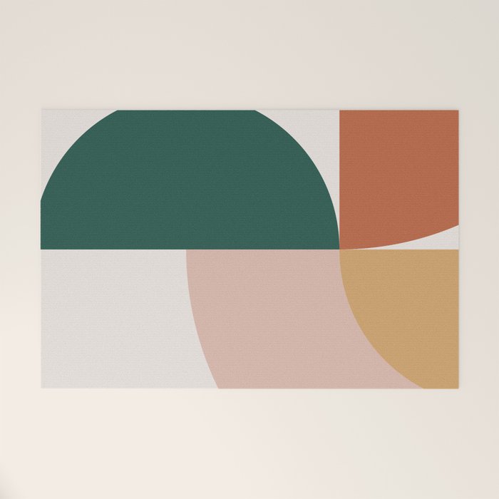 Abstract Geometric 12 Welcome Mat Gallery Image 1