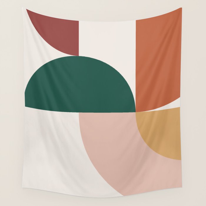 Abstract Geometric 12 Wall Tapestry Gallery Image 4