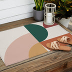Abstract Geometric 12 Outdoor Rug Gallery Image 2