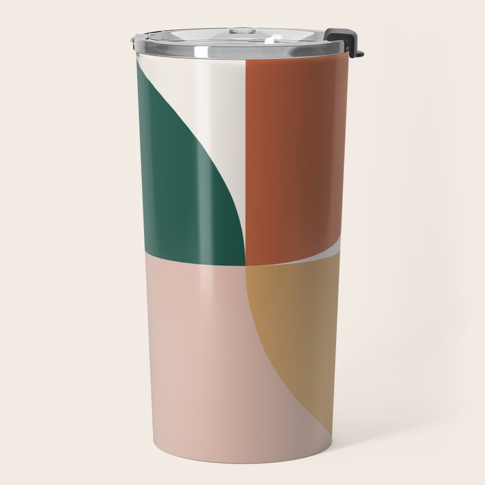 Abstract Geometric 12 Travel Mug Gallery Image 2