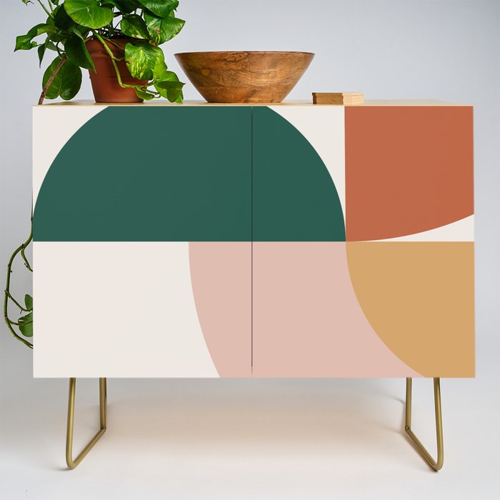 Abstract Geometric 12 Credenza Gallery Image 1