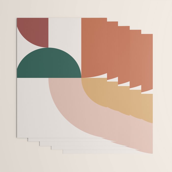 Abstract Geometric 12 Wrapping Paper Gallery Image 3