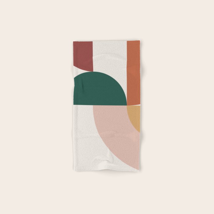 Abstract Geometric 12 Bath Towel Gallery Image 1