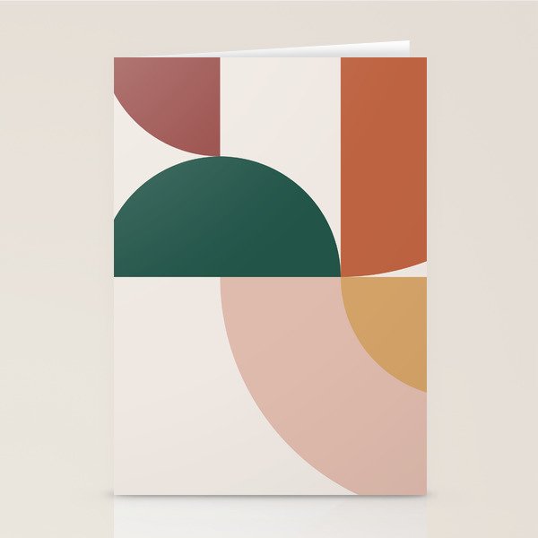 Abstract Geometric 12 Stationery Card Gallery Image 2