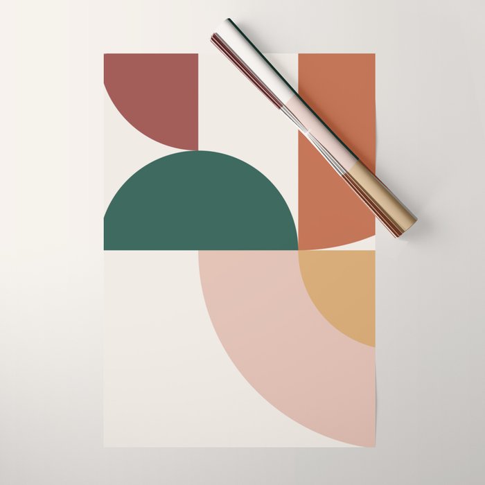 Abstract Geometric 12 Wrapping Paper Gallery Image 1
