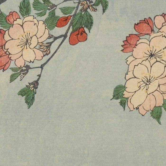 Cherry Blossoms on Spring River Ukiyo-e Japanese Art Coffee Mug Gallery Image 2