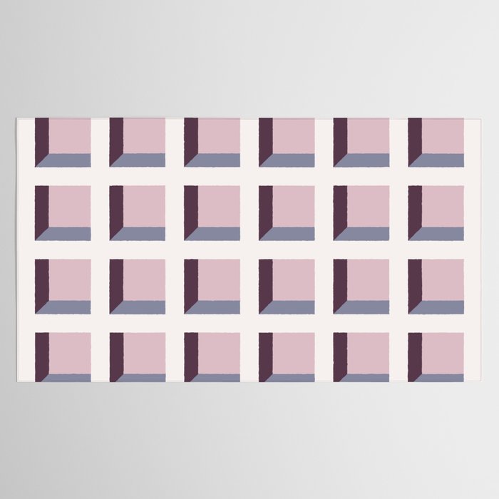 Minimalist 3D Pattern VIII Tablecloth Gallery Image 2