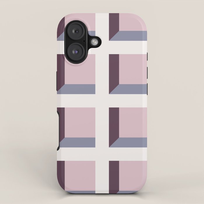 Minimalist 3D Pattern VIII iPhone Case Gallery Image 1