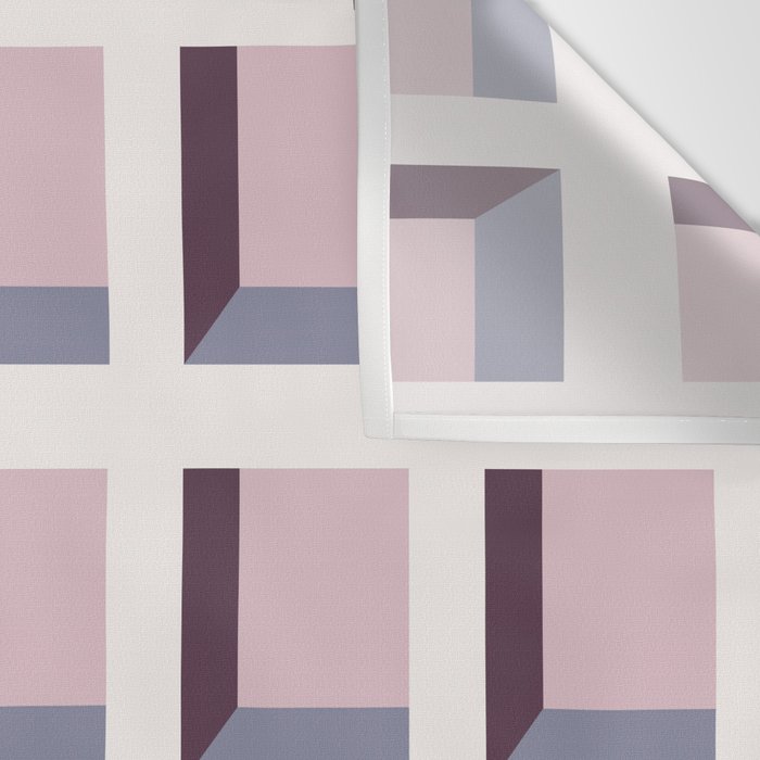 Minimalist 3D Pattern VIII Wall Tapestry Gallery Image 3