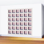 Minimalist 3D Pattern VIII Wall Mural Gallery Image 2