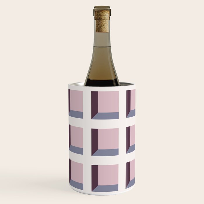 Minimalist 3D Pattern VIII Wine Chiller Gallery Image 2