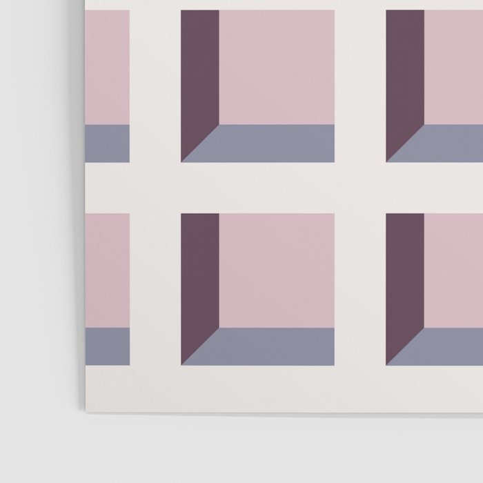 Minimalist 3D Pattern VIII Poster Gallery Image 3
