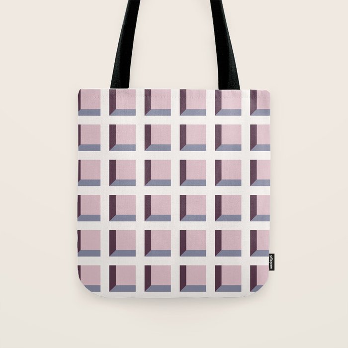 Minimalist 3D Pattern VIII Tote Bag Gallery Image 1