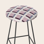 Minimalist 3D Pattern VIII Stool Gallery Image 2