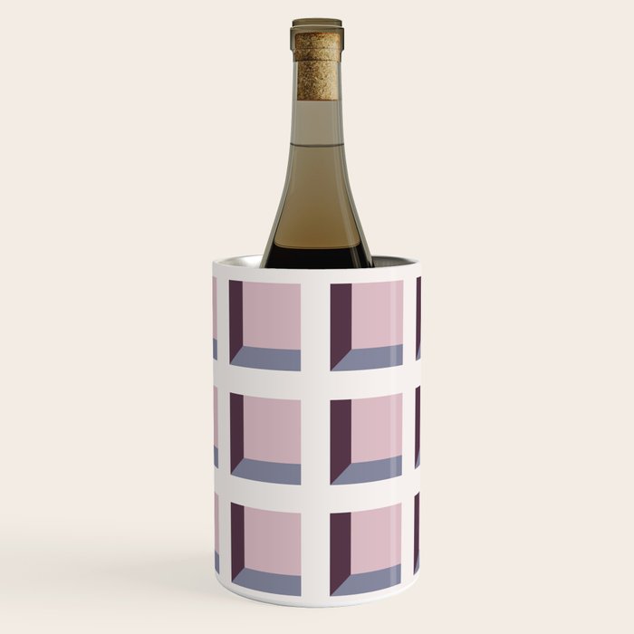 Minimalist 3D Pattern VIII Wine Chiller Gallery Image 1