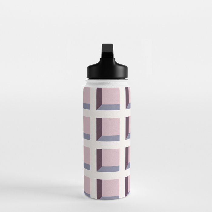Minimalist 3D Pattern VIII Water Bottle Gallery Image 3