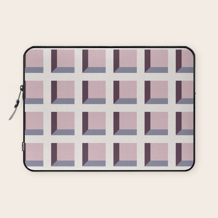 Minimalist 3D Pattern VIII Laptop Sleeve Gallery Image 1