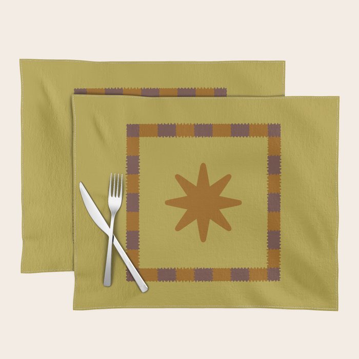 Vibrant Star Placemat Gallery Image 1