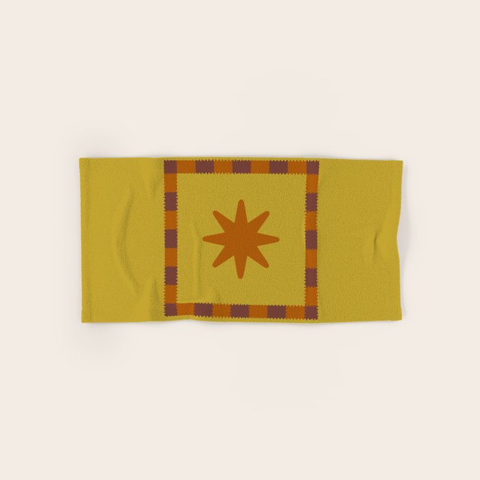 Vibrant Star Bath Towel Gallery Image 1