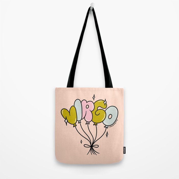 Virgo Balloons Tote Bag Gallery Image 2