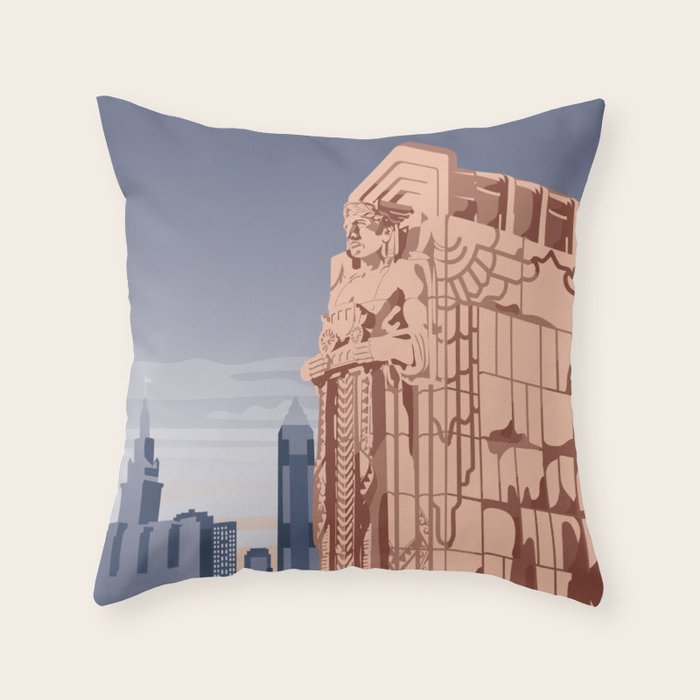 Guardian  Throw Pillow Gallery Image 1