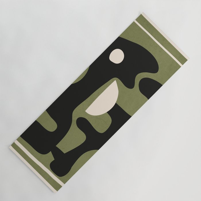 Modern Abstract Art 21 Yoga Mat Gallery Image 1